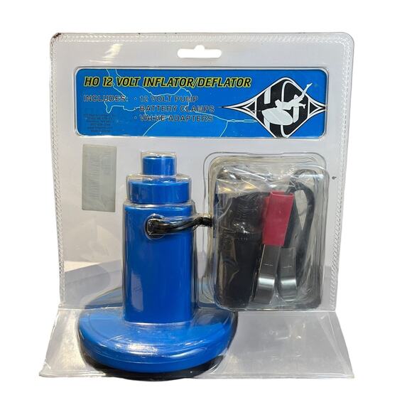 12 volt compact inflator/deflator electric air pump - Picture 2 of 3